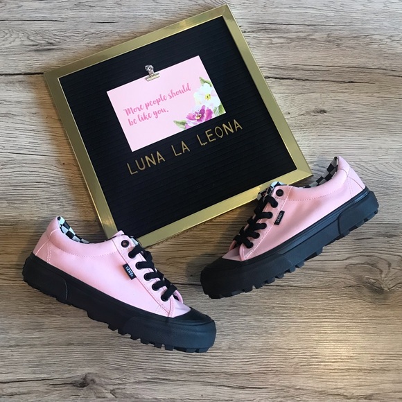 NWT VANS STYLE 29 LAZY OAF ALMOND BLOSSOM SHOES - Picture 2 of 6